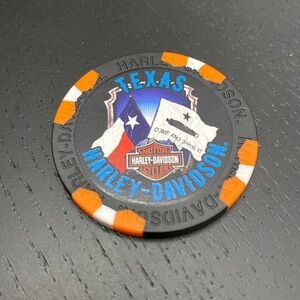 Harley-Davidson Poker Chip - Bedford, Texas